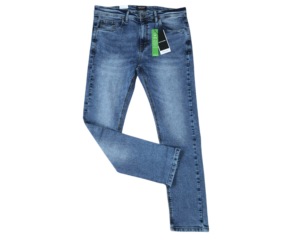 Jack & Jones Men’s Slim Fit Jeans Light Blue Color - A classic and versatile style that fits any occasion.