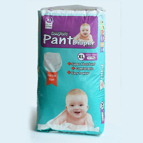 COMFORT BABY PANTS DIAPER ( STANDARD) XL 32PCS 12-17KG