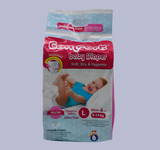 COMFORT BABY  DIAPER ( VELCRO) L 4 PCS 9-14KG