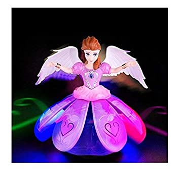 Toyshine Dancing Angel Girl Robot with Lights and Music