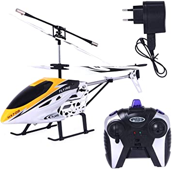 Radio Remote Controlled 2-Channel Helicopter Flying Toy with Charger