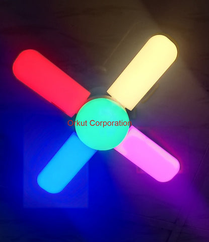 Multy color Fan Blade LED Light