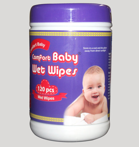 COMFORT WET WIPES-120 PCS