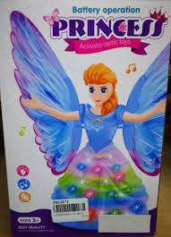 Butterfly Operation Princess Acousto-Optic Toys Robot With Lights And Music